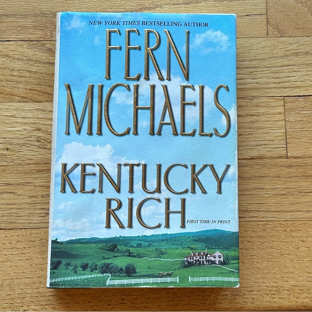 Fern Michaels 'Kentucky Rich' Hardcover Book